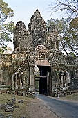 Angkor Thom - East gate the Victory Gate.